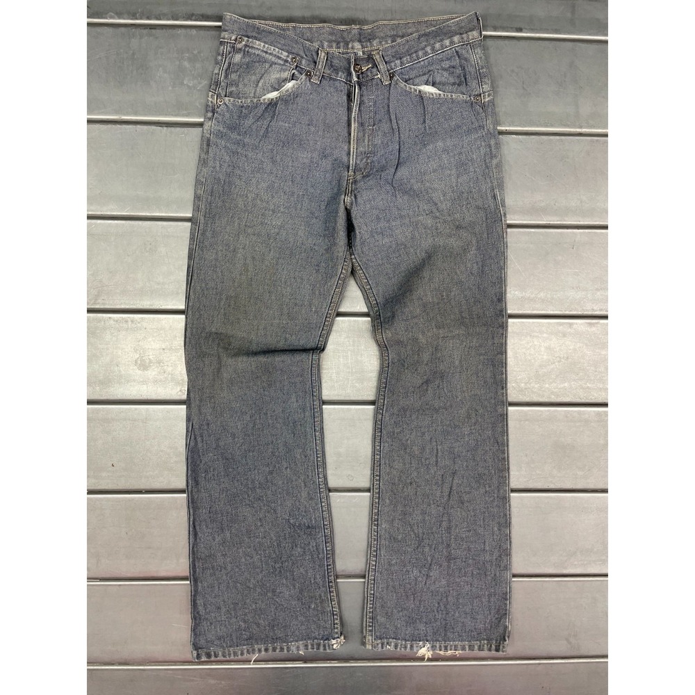 Vintage Levis Jeans Mens‎ 32x32  Blue Medium Wash Denim Bootcut Button Fly